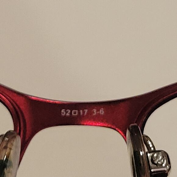 Juicy Couture JU124Black/Red Eyeglasses Frames 52x17x135 - Picture 4 of 15